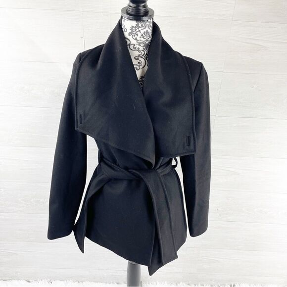 Ted Baker London Matild Cashmere Wool Short Wrap Coat - Picture 3 of 12